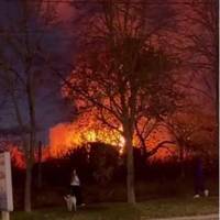 У Тернополі знову горіли покинуті дачі: вогонь охопив 20 квадратних метрів