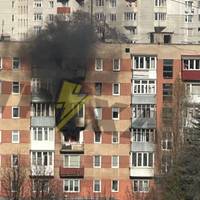 Палає квартира на Макаренка у Тернополі