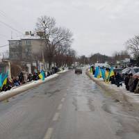 У Борщеві навколішки зустріли 51-річного захисника, в якого зупинилося серце
