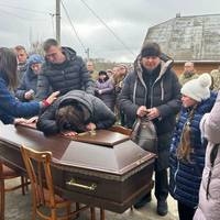Біля Тернополя попрощалися з полеглим на фронті 22-річним захисником (фото)