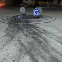 У Бережанах на новоствореному круговому русі сталася перша ДТП (фото)