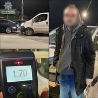 Нетверезий водій на Протасевича спричинив ДТП