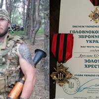Захисник з Тернопільщини отримав “Золотий хрест” за мужність