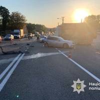 На Тернопільщині трьох дітей після ДТП доправили до лікарні