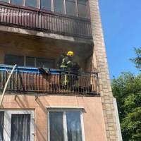 Пожежа на балконі в Тернополі: Рятувальники оперативно ліквідували займання на вулиці Тарнавського