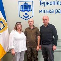 Після двох років полону у Тернопіль повернувся військовий Роман Кіф'як (фото)