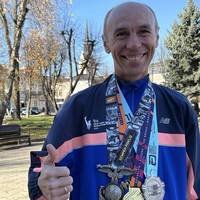 Український ветеран з ампутацією подолав два марафони у США