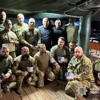 Бійців стрілецького батальйону поліції Тернопільщини нагородили за захист України