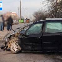 Аварія у Великій Березовиці: водійка не пропустила вантажівку