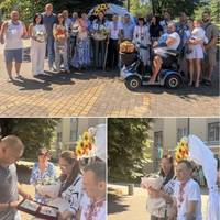 Поранений захисник здійснив свою найзаповітнішу мрію — одружився з коханою