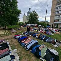 Тернополян та гостей міста запрошують на безкоштовну видачу гуманітарної допомоги