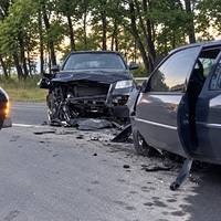 ДТП з потерпілою сталася біля Озерної: зіткнулися «Ауді» та «Опель»